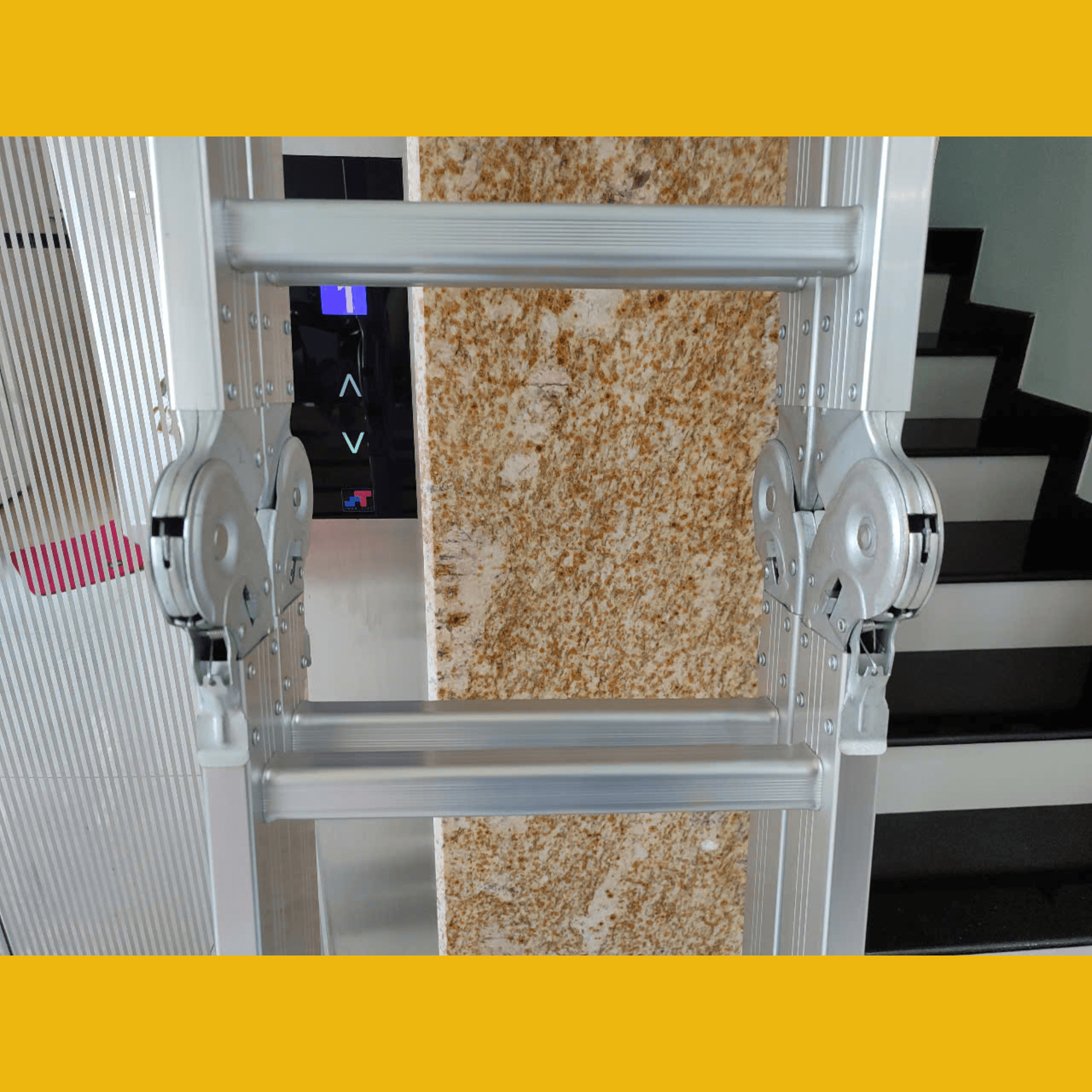 Thang chữ a gấp gọn 2m35 Sumika Freeship 1-2H TPHCM lân cận 3 thang chữ a gấp gọn 2m skm204 sumika