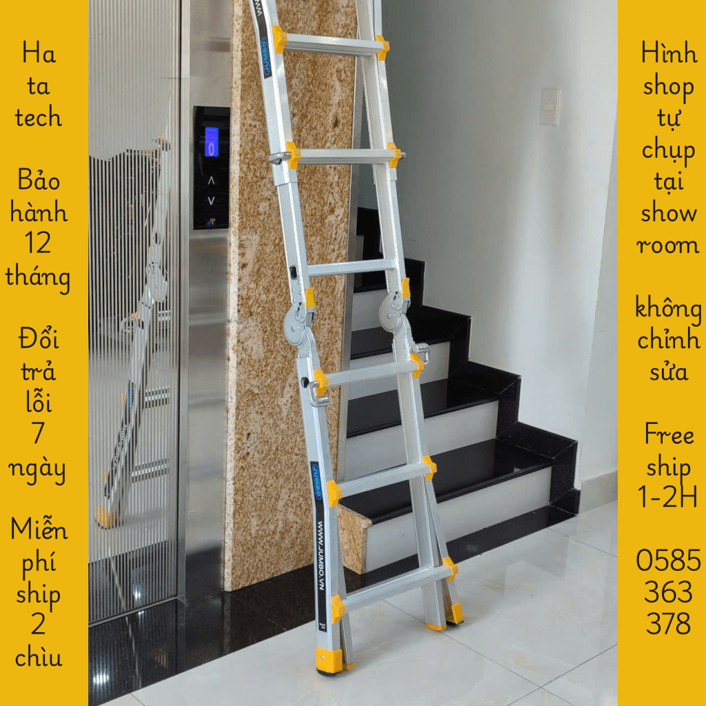 thang rút chữ a 1.5 m